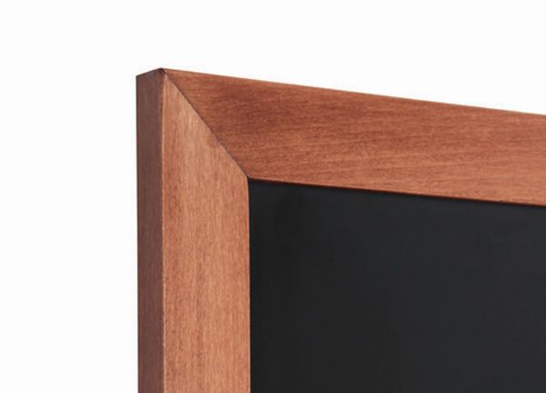 Dřevěný křídový rám CHBBL30x40, černý plochý profil