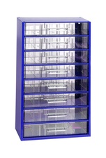 Závěsná skříňka MAXI 8xC, modrá
