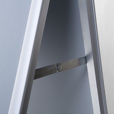 Zákaznický poutač Standard A1, profil 25 mm, ostré rohy