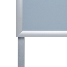 Zákaznický poutač Slim 500 x 700 mm, profil 20 mm, ostré rohy