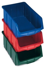 Plastový stohovatelný box 110, zelený