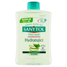 SANYTOL - náplň, dezinfekční mýdlo hydratující 500 ml