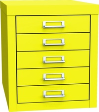 Zásuvková skříň KSZ 45 A, žlutá