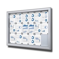 Vitríny venkovní jednostranné