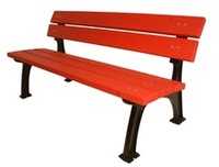 Parkové lavičky litinové