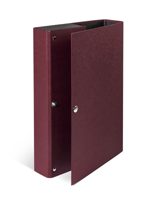 Box na dokumenty, bordó černý