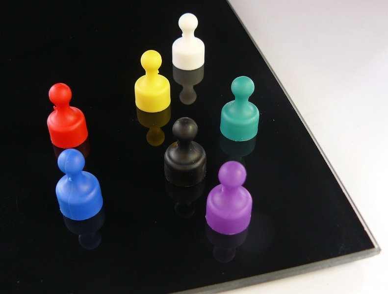 Super silná magnetická figurka NAGA-  výška 2 cm, žlutá, 2 ks
