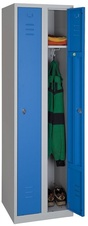 Šatní skříň 1800x500x500 mm, modré dveře