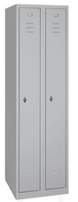 Šatní skříň 1800x500x500 mm, šedé dveře