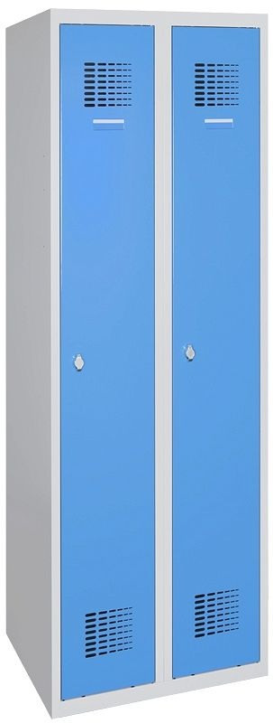 Šatní skříň 1800x600x500 mm, modré dveře