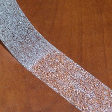 Protiskluzová páska s korundovými zrny, průhledná šířka 25mm