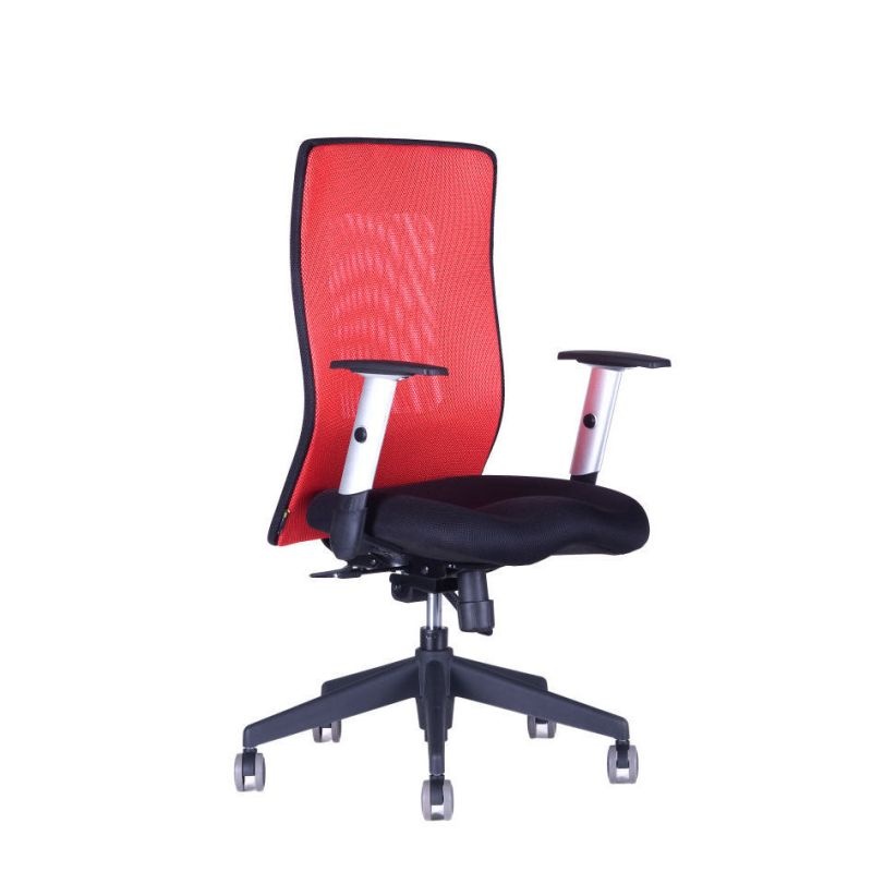 Kancelářská židle CALYPSO GRAND bez podhlavníku, červená