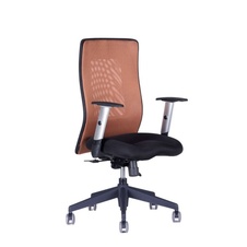 Kancelářská židle CALYPSO GRAND bez podhlavníku, hnědá