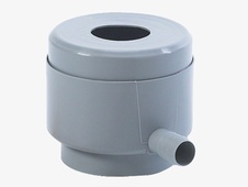 Sběrač dešťové vody s filtrem, šedý