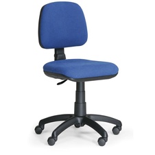 Kancelářská židle MILANO bez područek, modrá
