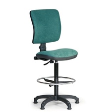Kancelářská židle MILANO II s opěrným kruhem, zelená