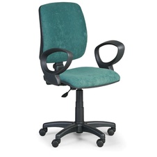 Kancelářská židle TORINO II s područkami , zelená
