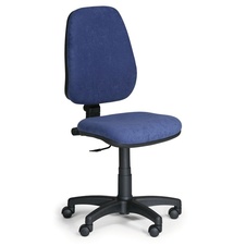 Kancelářská židle COMFORT bez područek, modrá