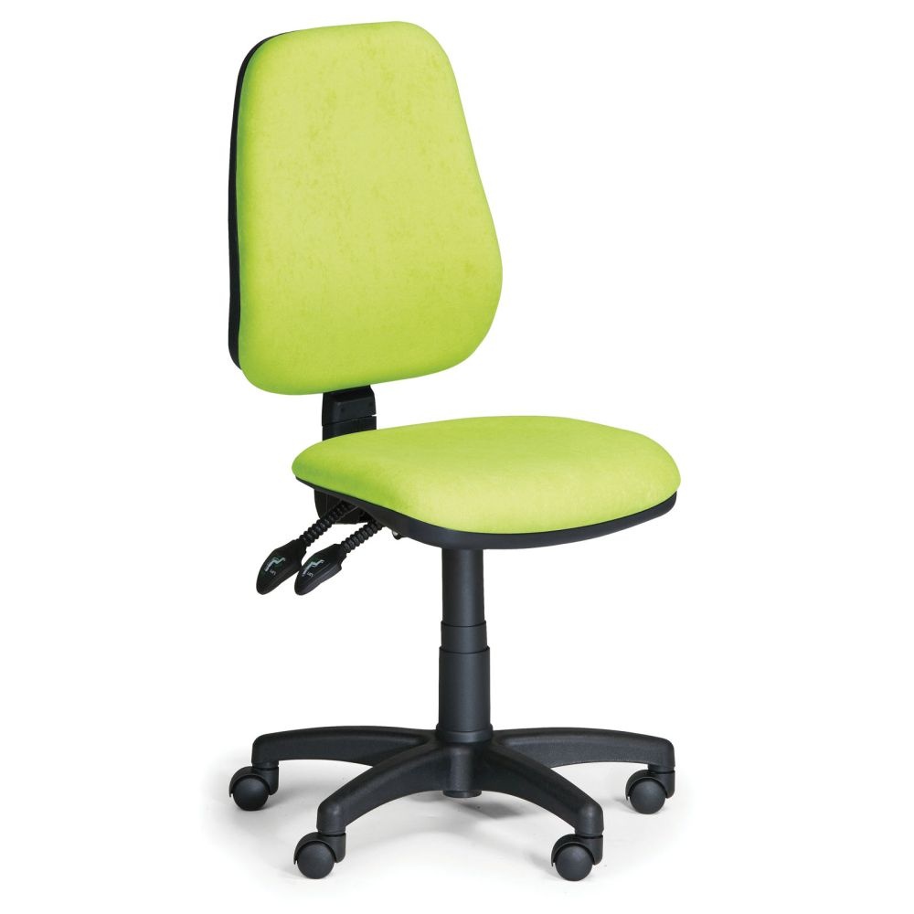 Kancelářská židle ALEX bez područek, zelená