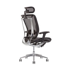 Kancelářská židle LACERTA s podhlavníkem, černá