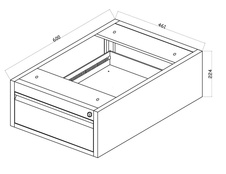 Dílenský stůl 2000 mm 2xM4+2xZ1, buková spárovka