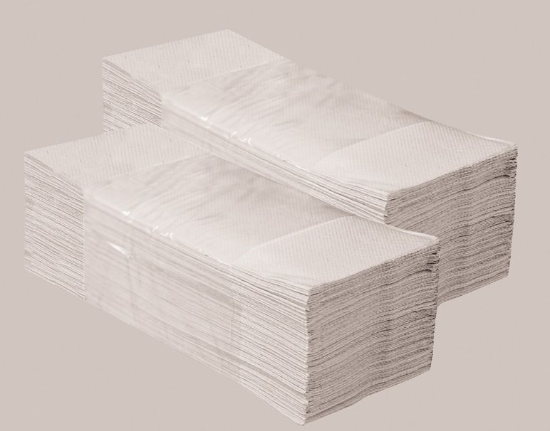 Jednotlivé papírové ručníky ŠEDÉ 5000 ks skládané
