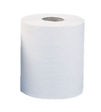 Papírové ručníky v rolích MAXI - BÍLÉ, balení 6 rolí