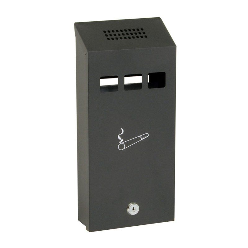 Venkovní nástěnný popelník 1,4 L