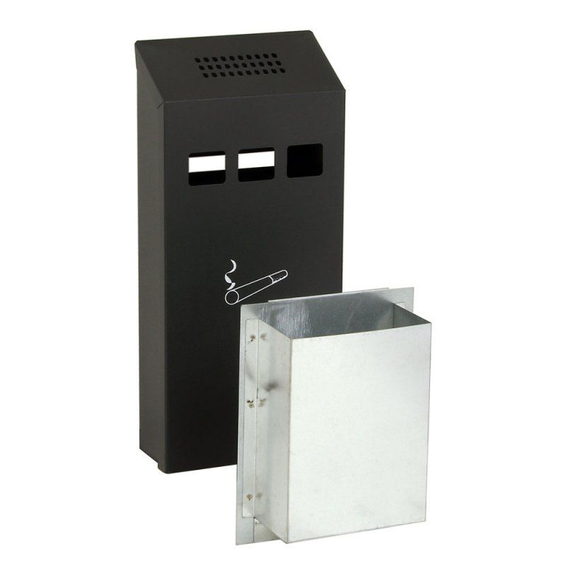 Venkovní nástěnný popelník 1,4 L