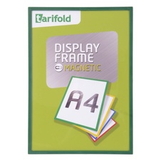 Magnetický rámeček TARIFOLD Display Frame A4, zelený