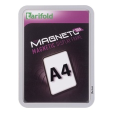 Magnetický rámeček TARIFOLD Magneto Solo A4, stříbrný - 2 ks