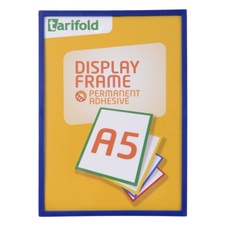 Samolepicí rámeček TARIFOLD Display Frame A5, modrý