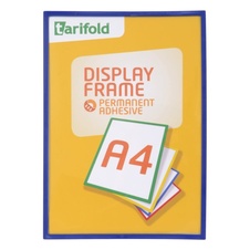 Samolepicí rámeček TARIFOLD Display Frame A4, modrý