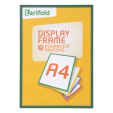 Samolepicí rámeček TARIFOLD Display Frame A4, zelený