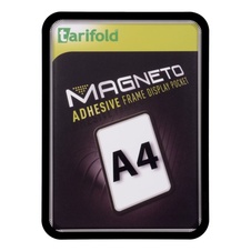Samolepicí rámeček TARIFOLD Magneto A4, černý, 2 ks