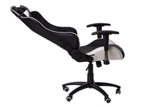 Kancelářská židle Runner, černo-bílá