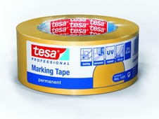 Značkovací páska Tesaflex 33 m x 50 mm, žlutá, PVC 180 µm