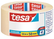 Maskovací páska TESA standard, 50 m x 50 mm, smetanová