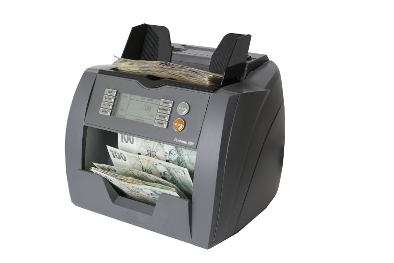 Počítačka netříděných bankovek ProNote 200