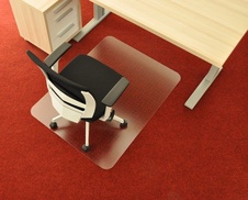 Podložka pod židli s hroty na koberec 1200x900 mm