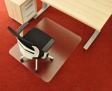 Podložka pod židli s hroty na koberec 1200x1000 mm