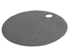 Univerzální sudová rohož - sorbent základní, průměr 557 mm, 15 ks