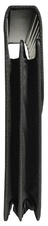 Exabag, aktovka A4 s kovovými doplňky, černá