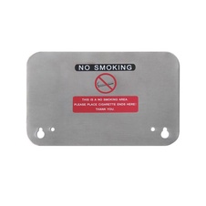 Nástěnný popelník z nerezové oceli