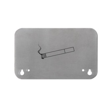 Nástěnný popelník z nerezové oceli