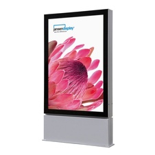 Venkovní oboustranná vitrína 1016x1524 Premium s LED osvětlením
