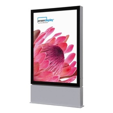 Venkovní oboustranná vitrína 1185x1750 Premium s LED osvětlením
