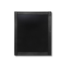 Dřevěná křídová tabule 500 x 600 mm, černá - 1