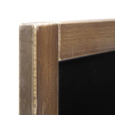 Dřevěná křídová tabule 600 x 800 mm, teak - 3