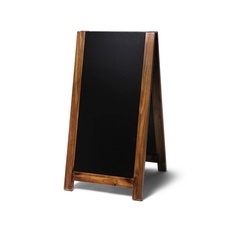 Dřevěné reklamní áčko 1070 x 590 s vysouvací tabulí - 1